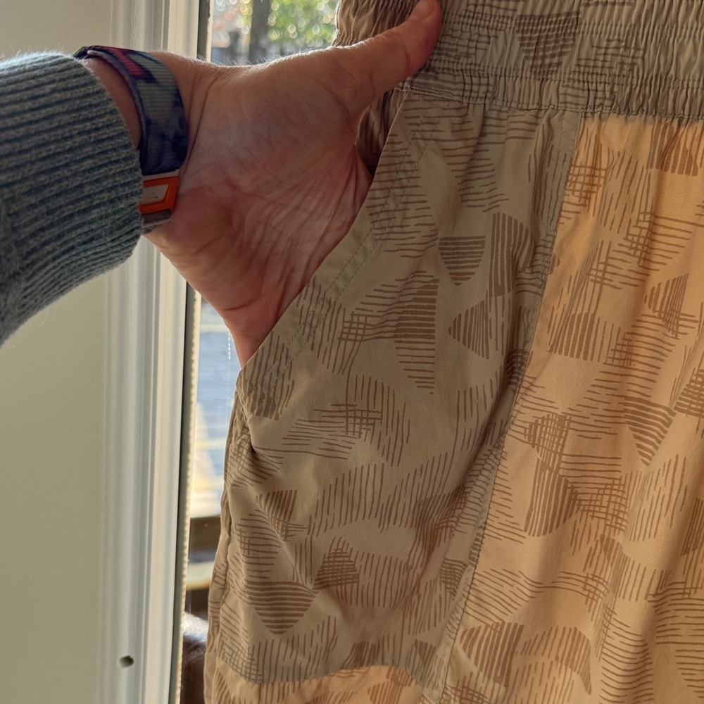 REI Tan Patterned Mini Dress - Picture 4 of 6
